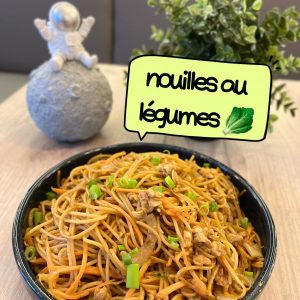 Nouilles sautées aux légumes