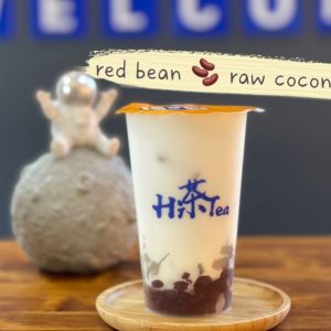 Red bean raw coconut