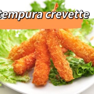 Tempura crevette