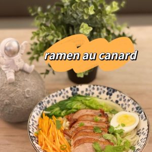 Soupe de ramen au canard