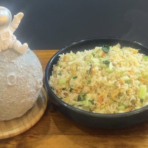 riz sauté aux légumes