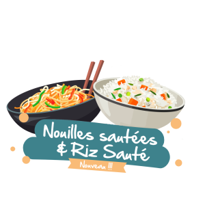 nouilles/riz sautées